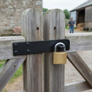 Premium Heavy Duty Hasp & Staple Locking Mechanism 6" for Security and Versatility