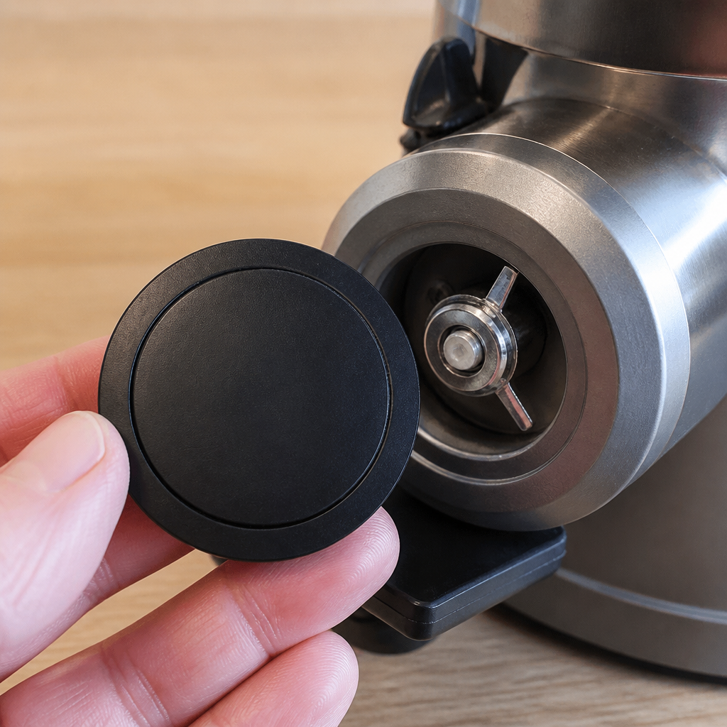 Commercial Spice Grinder Cup Lid 126mm Polyethylene
