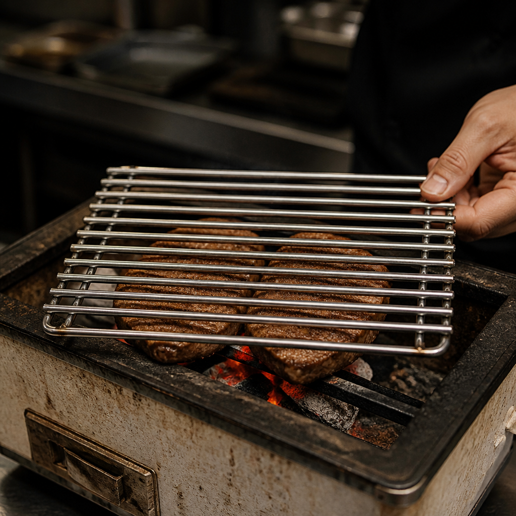 Commercial Searing Grate for Grill 6mm Stainless Steel