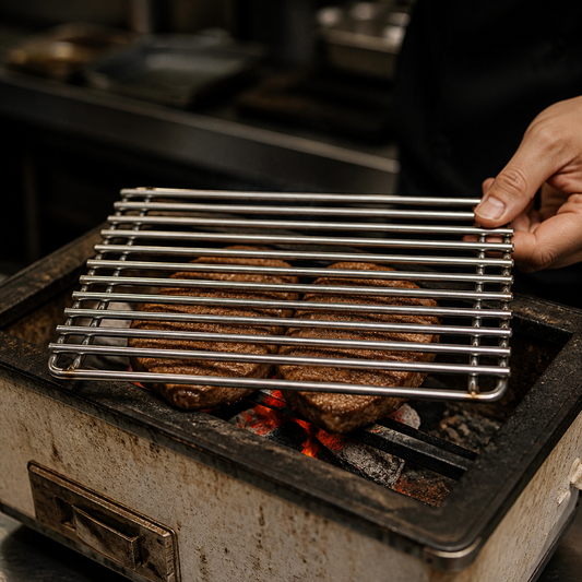 Commercial Searing Grate for Grill 6mm Stainless Steel