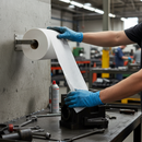 Premium Heavy Duty Wiping Paper with 800 Sheets per Roll, Ideal for Everyday Cleaning and Small Spills