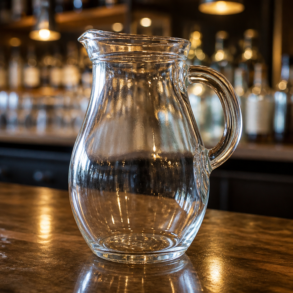 Bistro style commercial glass jugs 0.25Ltr - 24 pack