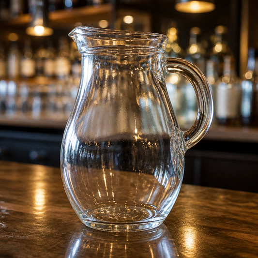 Bistro style commercial glass jugs 0.25Ltr - 24 pack