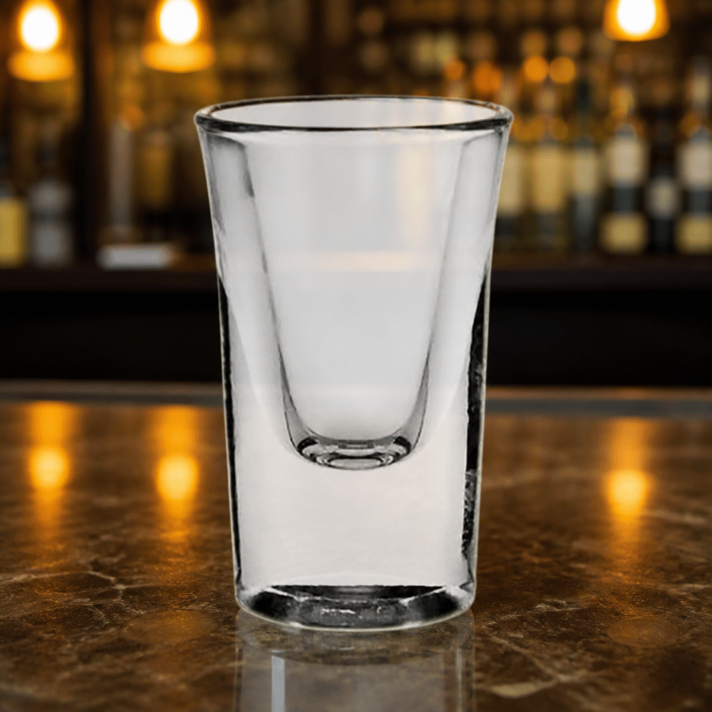 Commercial 25ml heavy base shot glasses - 24 pack
