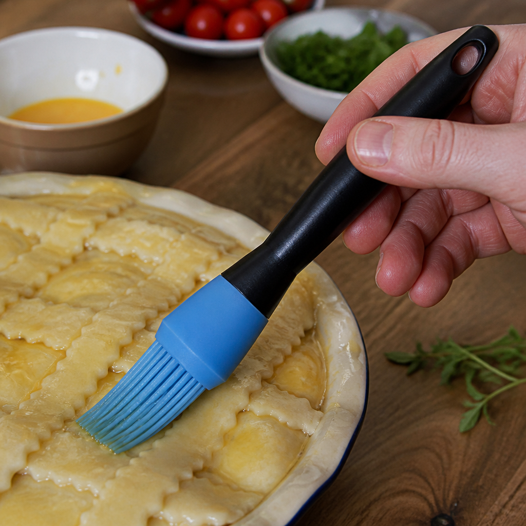 Commercial Silicone Basting Brush 25mm heat-resistant tool