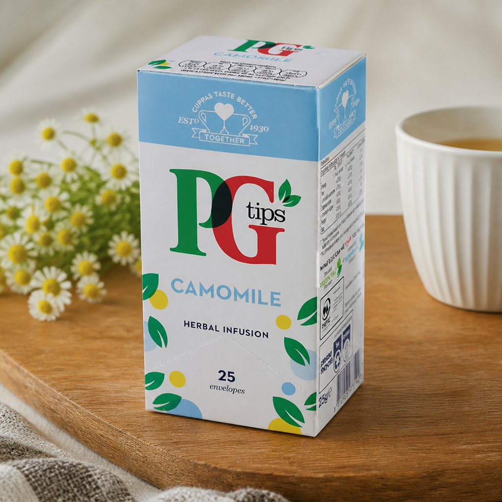 Caffeine Free Camomile Tea Bags 25 Pack for commercial catering