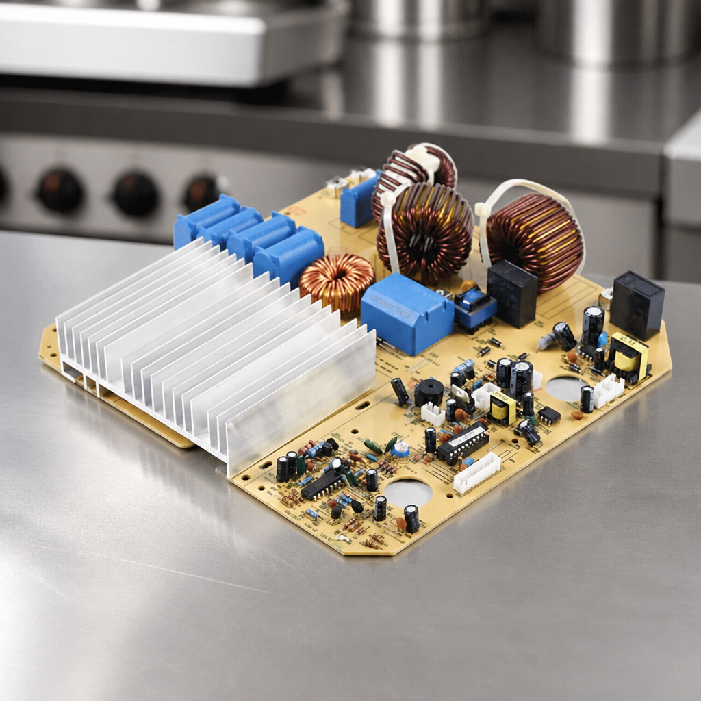 Induction Hob Rear PCB Replacement Part 2.6kg Commercial Use
