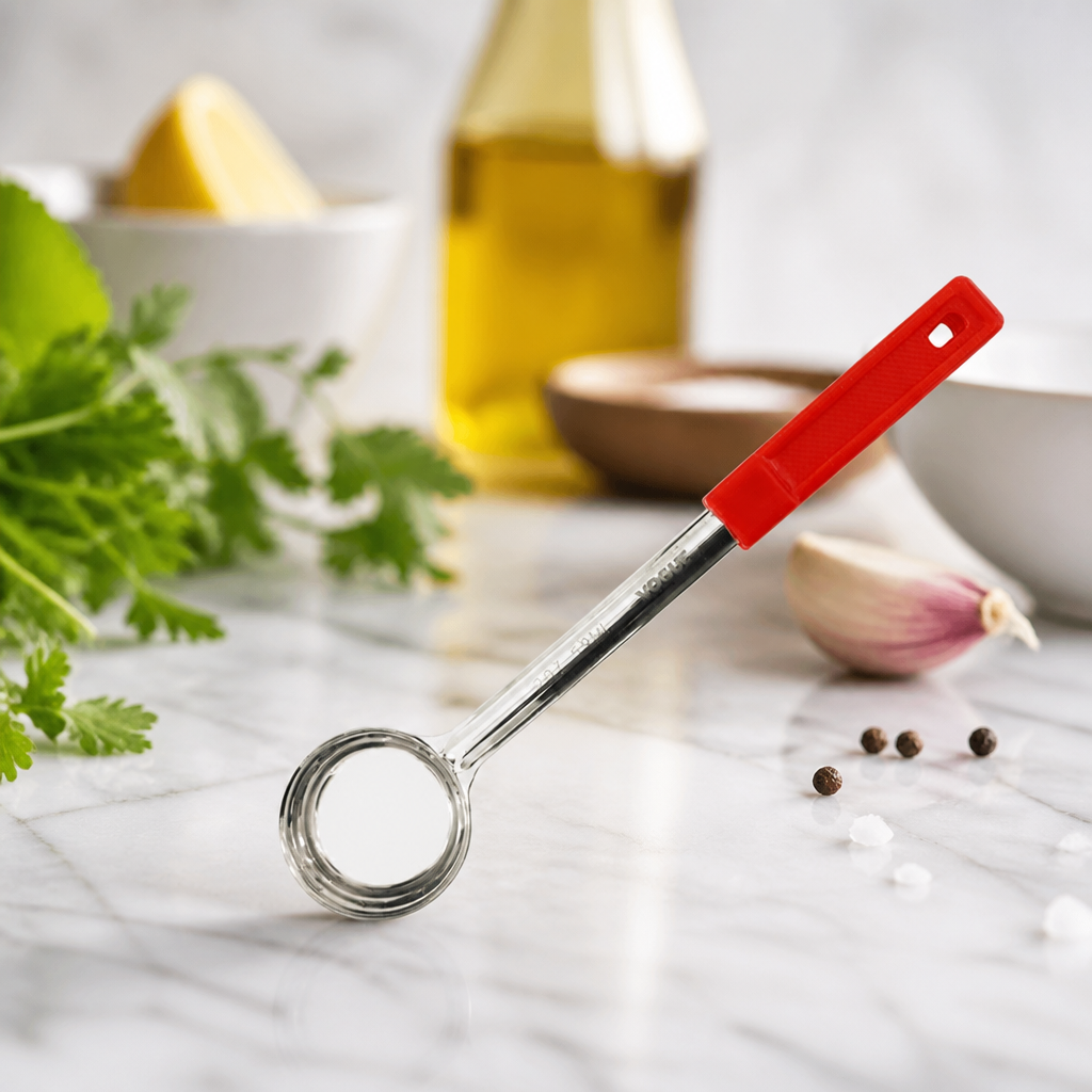 60ml Commercial Red Spoodle with Ergonomic Handle