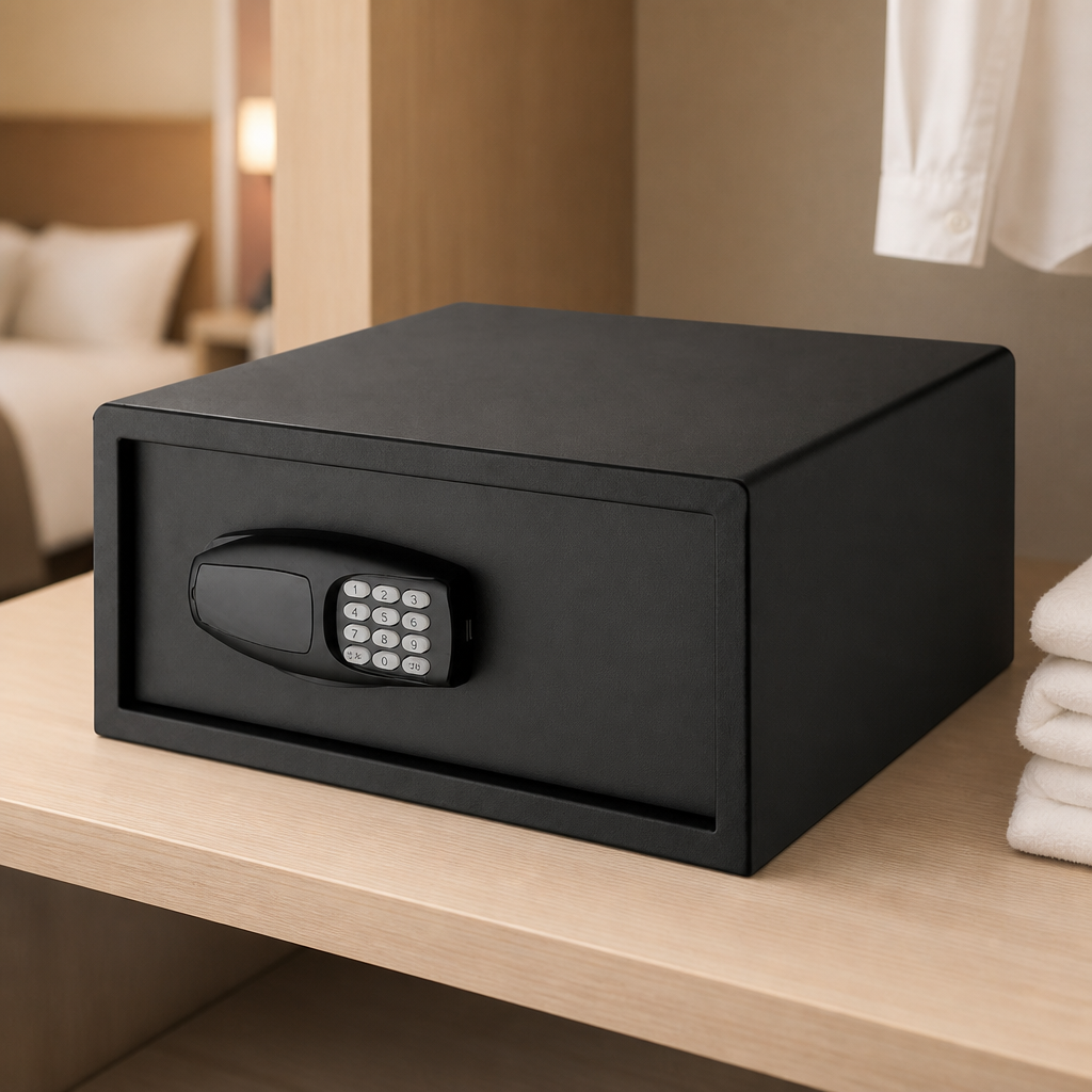 Commercial Laptop Safe with USB Port and Low Battery Warning