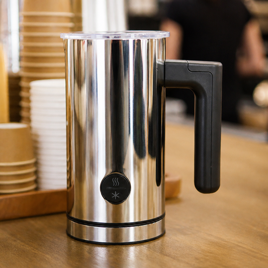 Commercial Milk Frother 0.3L Stainless Steel Aerator and Warmer