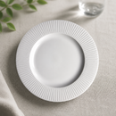 Commercial Mid Rim Plates 230mm Gloss White 24 Pack