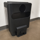 Commercial Slim Jim Recycling Station Billboard Black 44cm High