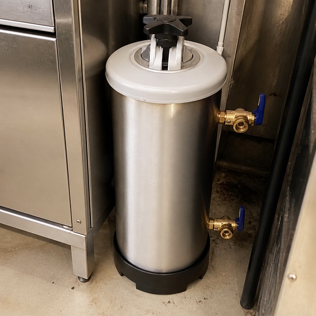 12L Commercial External Water Softener for warewashing systems