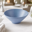 Commercial Melamine Medium Rippled Bowls 1.57 Ltr Oslo Blue