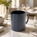 1Ltr Commercial Milk Frothing Pitcher Matte Black