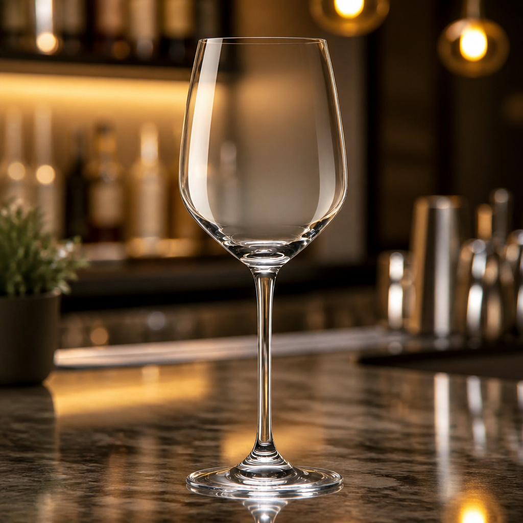 Commercial Crystal Wine Glasses 620ml - 6 Pack