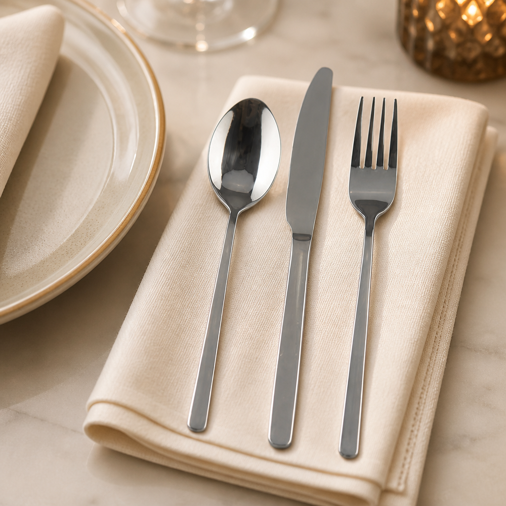 Commercial Cutlery Sample Set 3 Pack Ergonomic Design