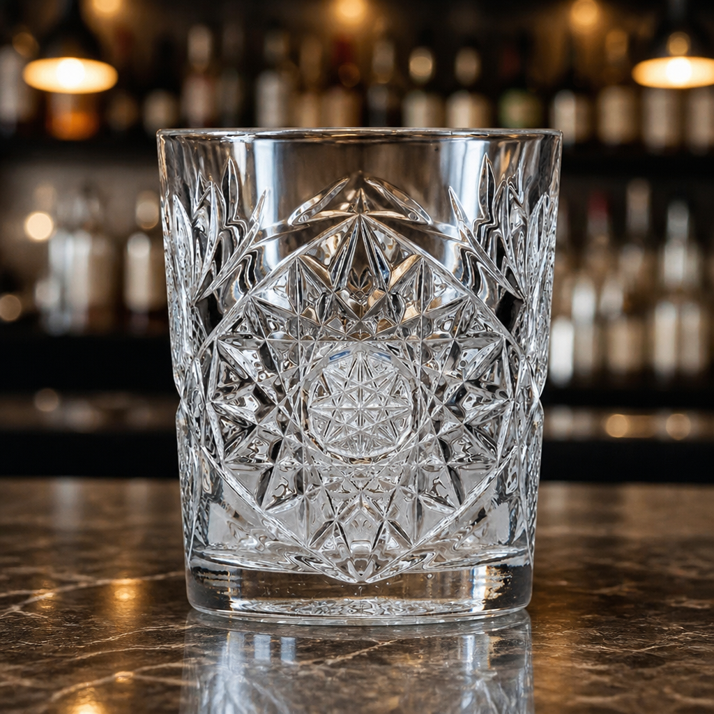 Commercial Double Old Fashioned Glasses 350ml 6 Pack