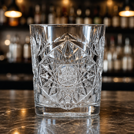 Commercial Double Old Fashioned Glasses 350ml 6 Pack