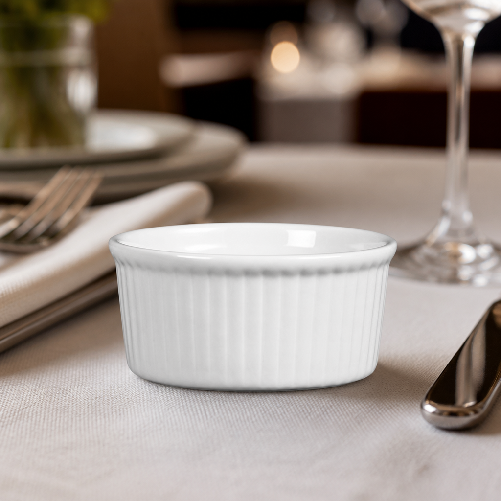 Commercial Souffle Dishes 80mm Ramekins 90ml 12 Pack