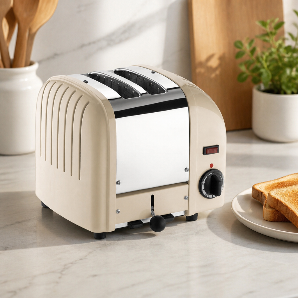 Commercial 2 Slice Vario Toaster Utility Cream for Busy Kitchens