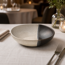 Commercial Spot On Black Bowls 230mm - 6 Pack Stoneware