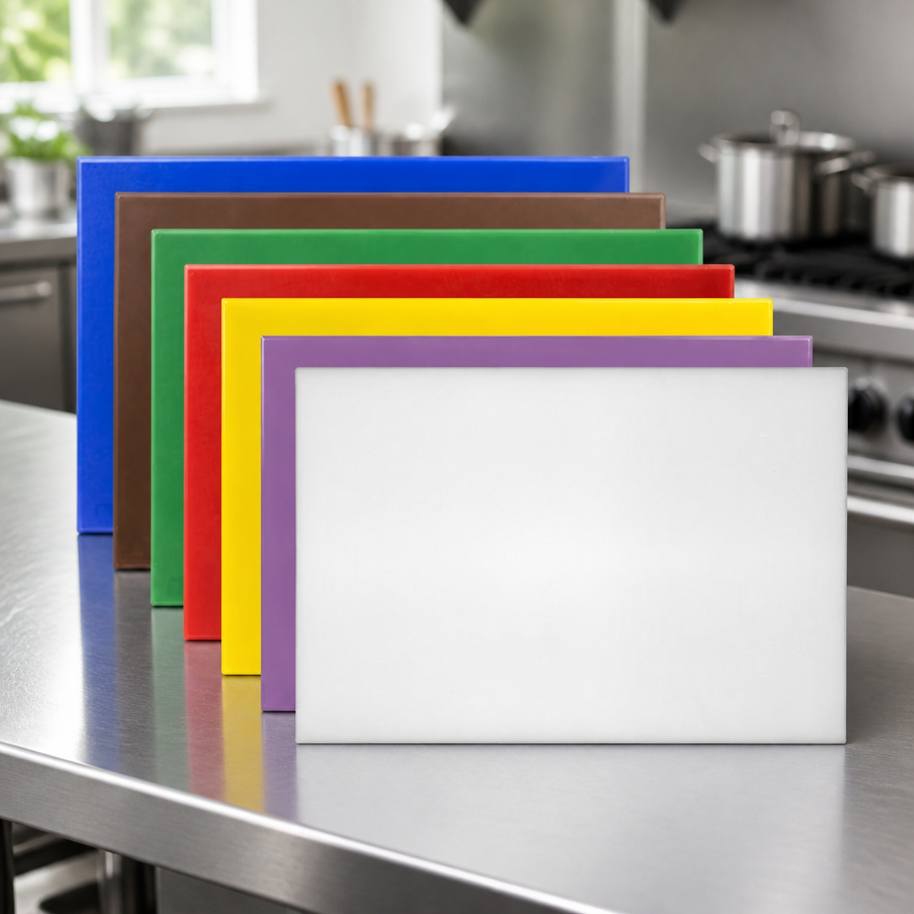 Commercial Antibacterial 7-Piece Chopping Board Set 450x305mm