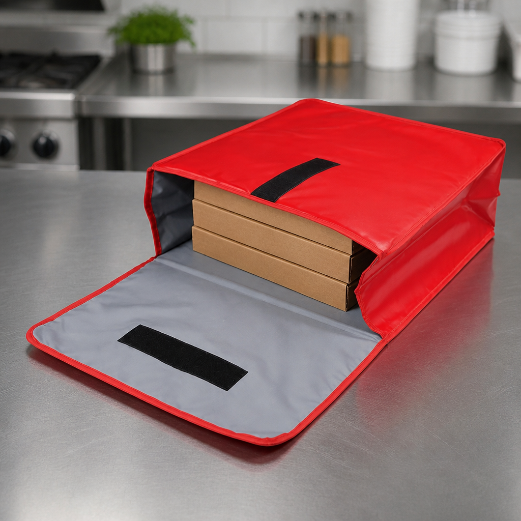 Commercial Vinyl Insulated Pizza Delivery Bag 195x460x450mm