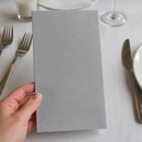Commercial Recyclable Paper Napkins 40x40cm Grey 500 Pack