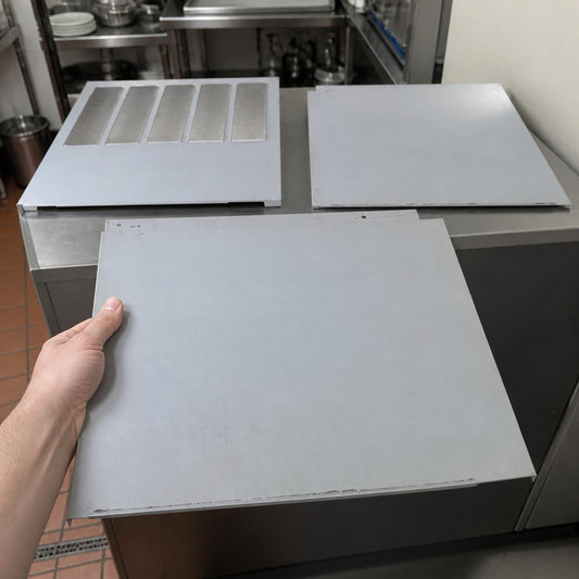 Commercial Ice Machine Top Air Discharge Kit Stainless Steel