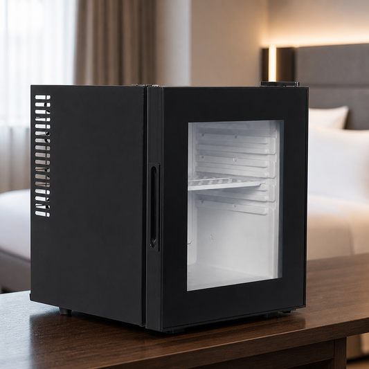 20Ltr Commercial Under Counter Minibar Glass Door Fridge