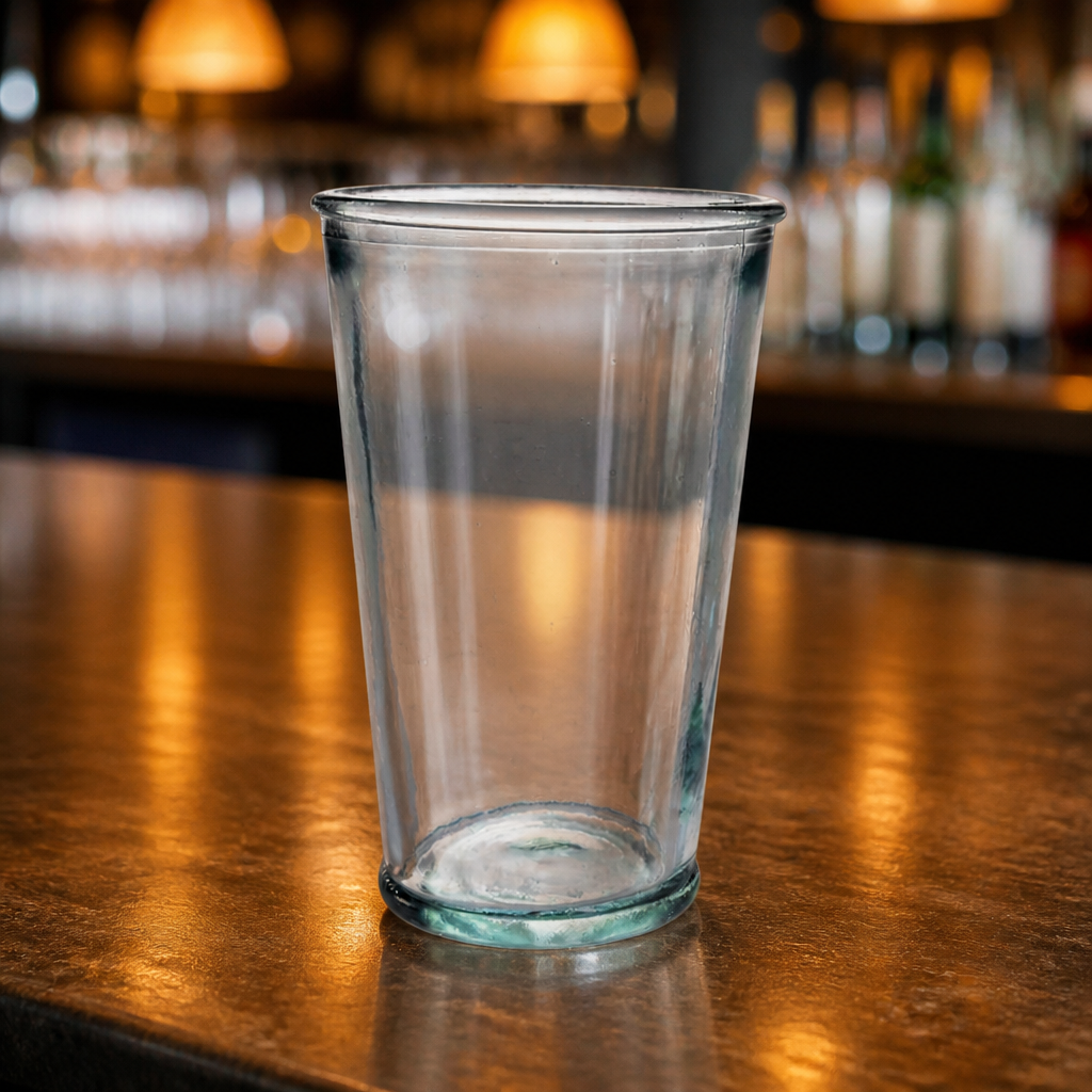 300ml Recycled Glass Conical Tumblers - 6 Pack