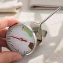 Commercial Coffee Milk Thermometer 5 Inch Stainless Steel Clip
