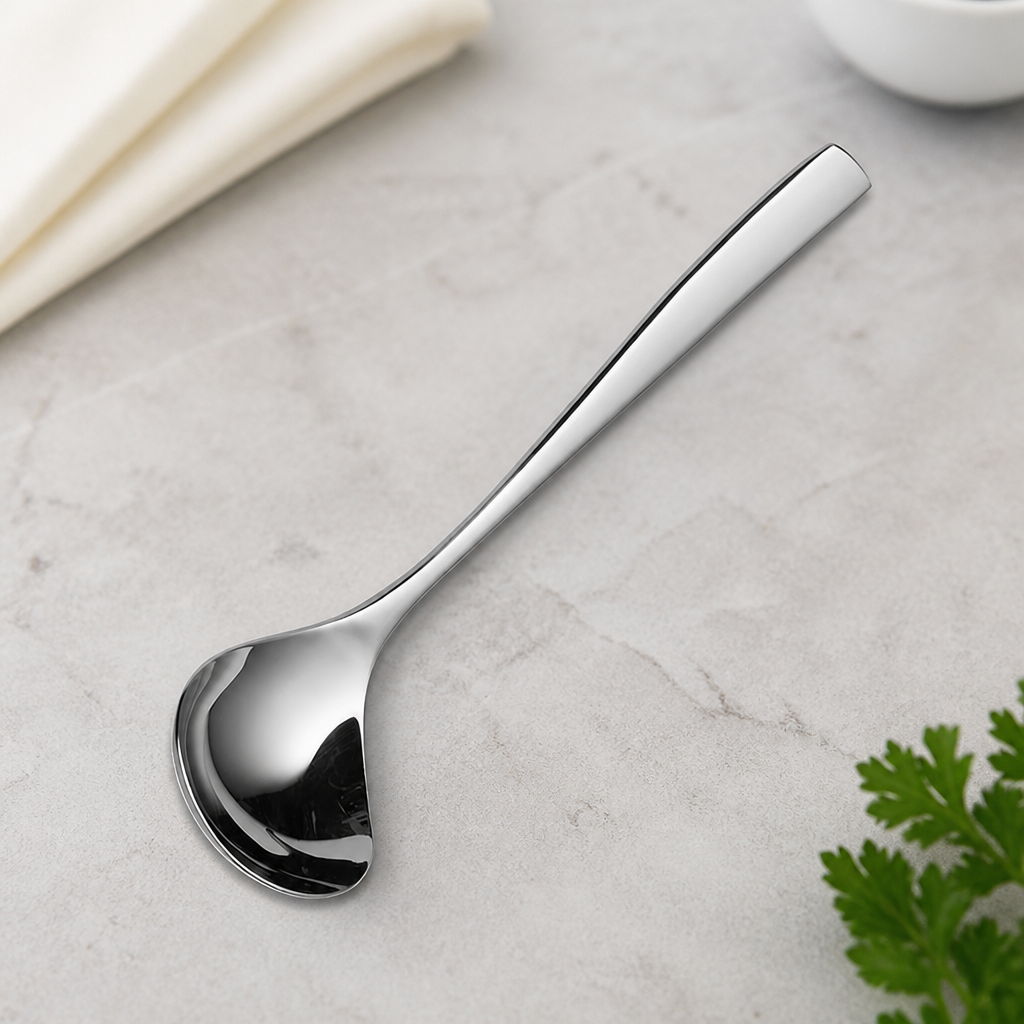 Commercial Stainless Steel Sauce Ladle 185mm - 12 Pack