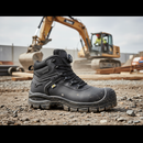 Premium Electrical Hazard Safety Boot with Protective Toecap and Waterproof Membrane for Comfort and Durability