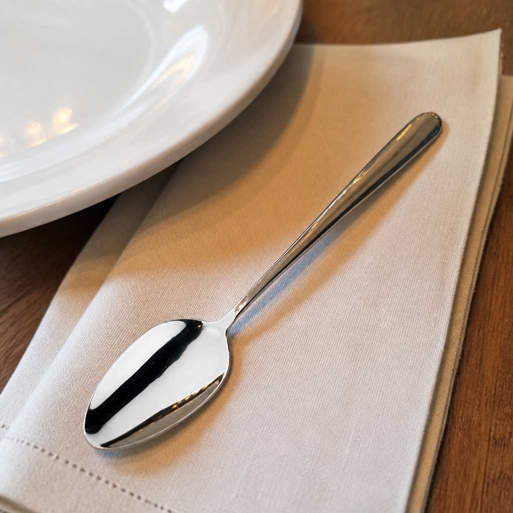 Commercial stainless steel tablespoon 12 pack mirror finish