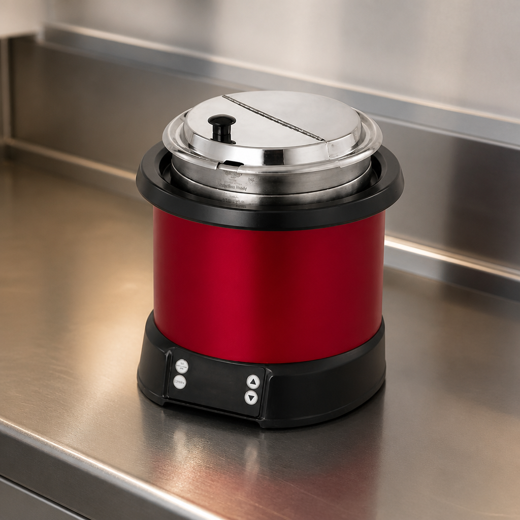 Commercial Countertop Induction Soup Kettle 4.5L Capacity