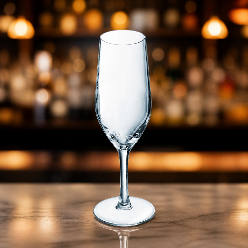 24 pack of 160ml commercial flute glasses for catering use