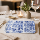 Commercial Rectangular Platters Porto Blue 179mm 12 Pack