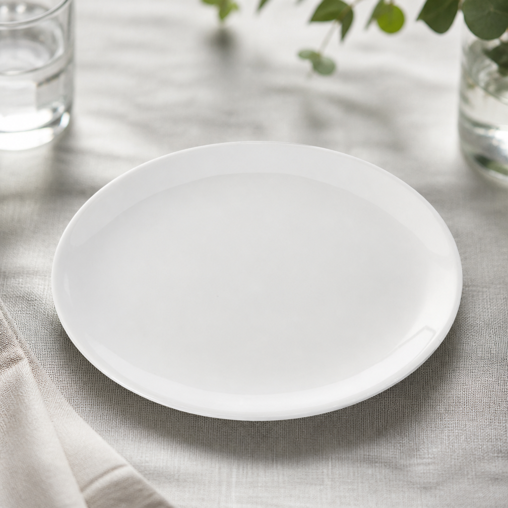 Commercial Oval Plates 210mm Pack of 24 Porcelain