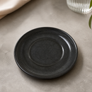 Commercial 150mm Grey Saucers - 24 Pack Vitrified Stoneware