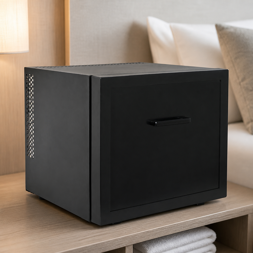 45Ltr Commercial Under Counter Minibar with Adjustable Shelving