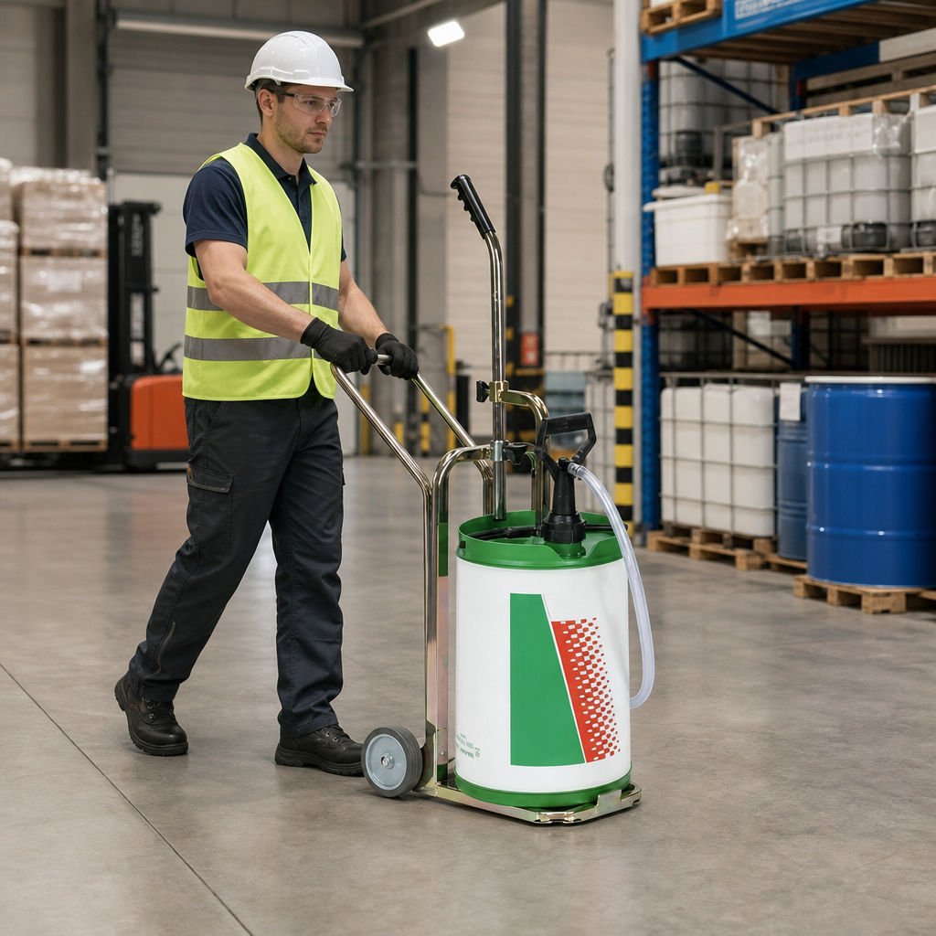 20–25L Two Wheel Drum Truck with 45kg Capacity