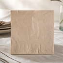Commercial Kraft Paper Lunch Napkins 33x33cm 2-Ply 2000 Pack