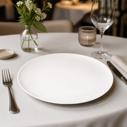 Commercial Deep Coupe Plates 281mm - 12 Pack