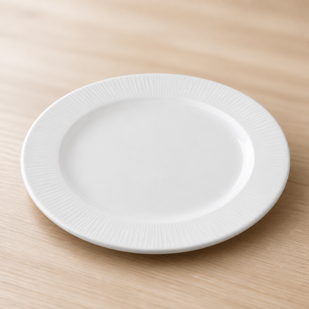 Commercial Bamboo Plates 171mm for Starters - 12 Pack