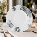 Commercial Ambience Smoke Rim Plates 162mm 6 Pack