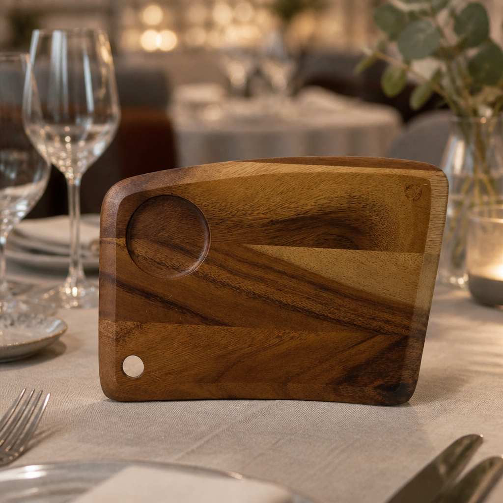 Commercial Wooden Deli Board 289x206mm - 4 Pack