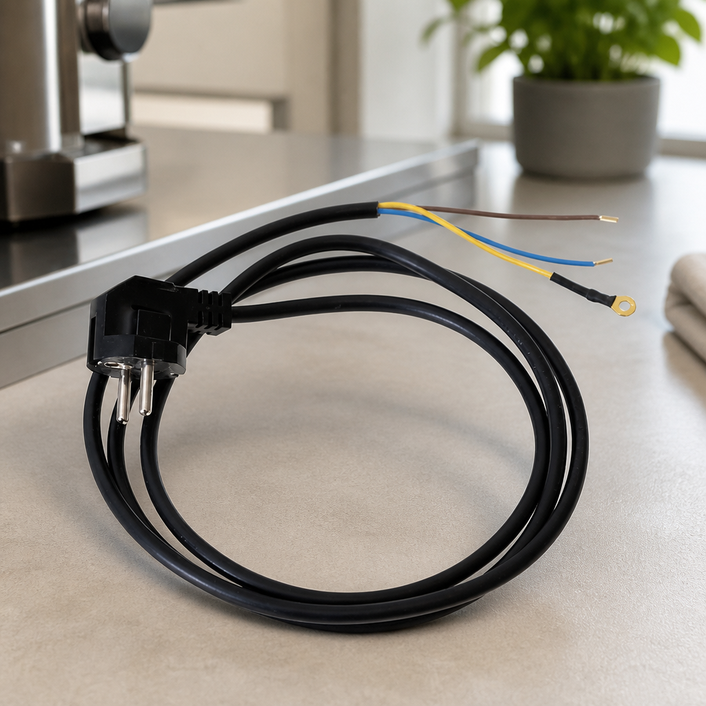 Commercial Griddle Supply Cable With EU Plug Replacement