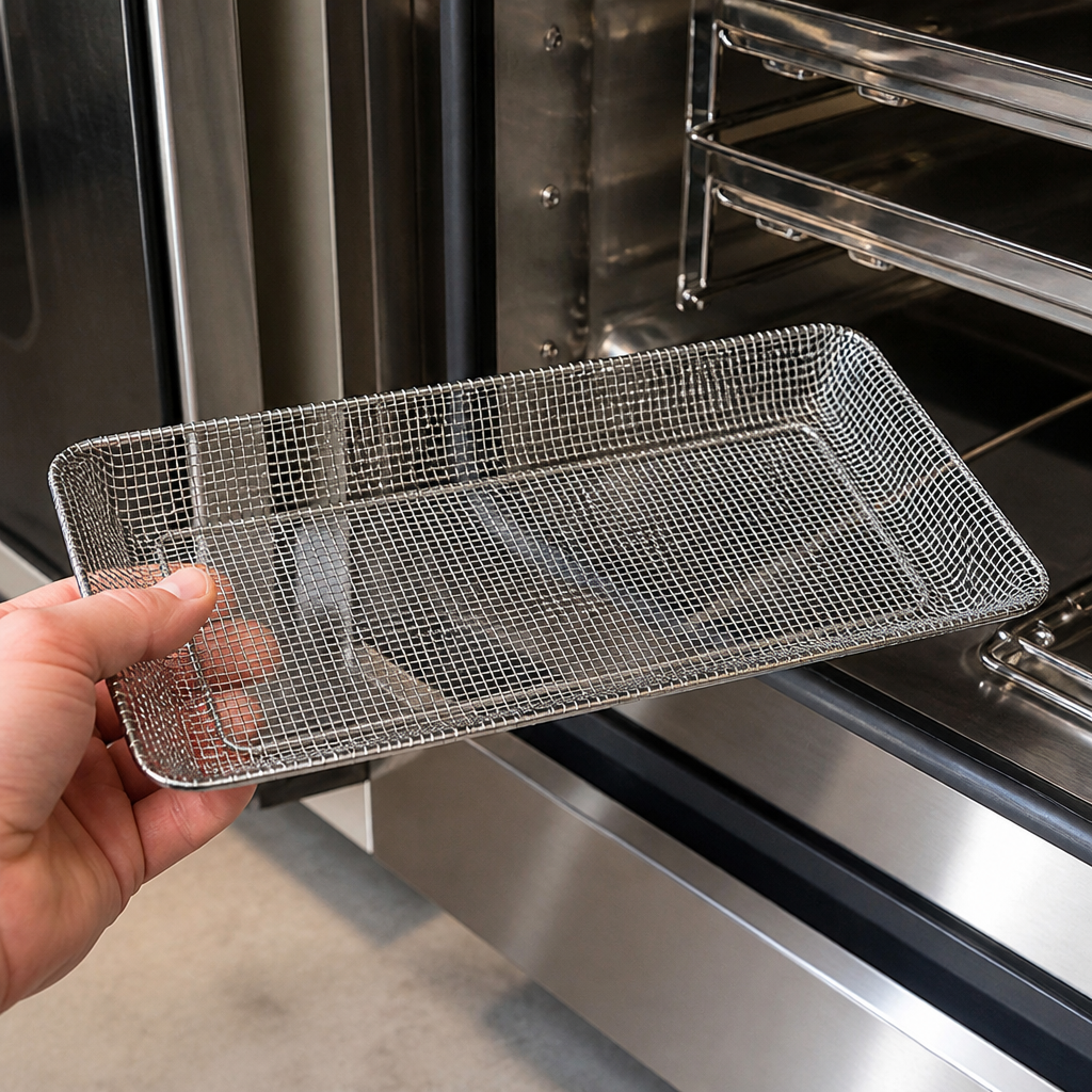Commercial Steamfry Basket 1/1 GN for combination ovens